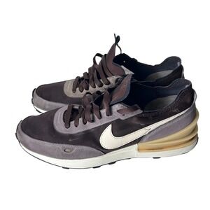 Nike Waffle One SE DA7995 200 Mens Size 11.5 Dark Brown Sail Sneakers